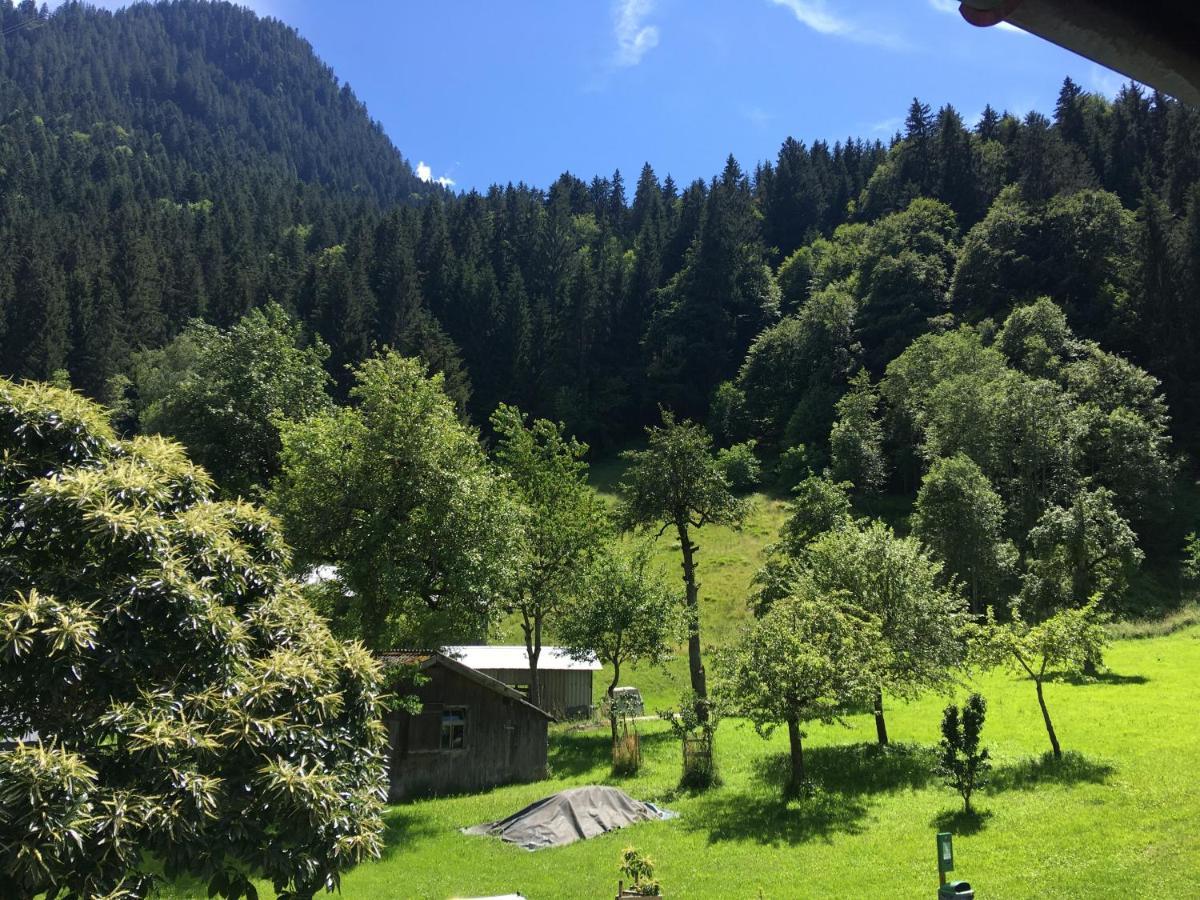 Apartmán Haus Galgenul Sankt Gallenkirch Exteriér fotografie